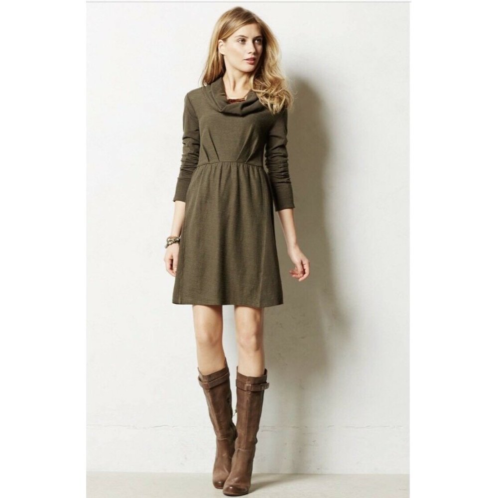 Anthropologie Alcott Dress Saturday Sunday Cowl